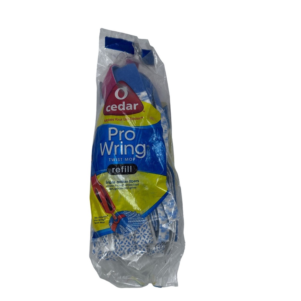 O-Cedar‎ ProWring Twist Mop Refill One Size Triple Action Fibers Unisex